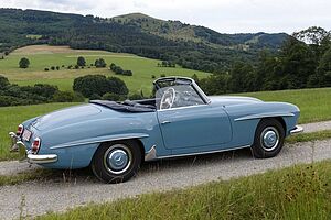 Mercedes-Benz  SL mit  Kofferset